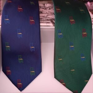 Corbata Feria con estampado Silla